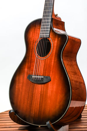 Breedlove Oregon Bourbon Myrtlewood Concerto 12-String Acoustic-Electric Guitar