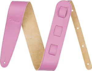 Genuine Fender Limited Edition Leather Guitar Strap, Lavender, 099-0649-014