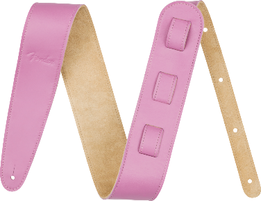 Genuine Fender Limited Edition Leather Guitar Strap, Lavender, 099-0649-014