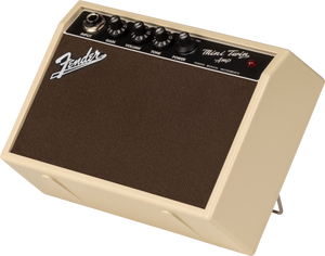 Fender Mini '65 Twin Electric Guitar Amplifier Miniature Portable Amp, Blonde