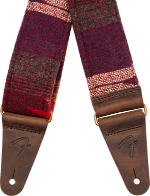 Genuine Fender 2" Wide Zion Guitar Strap, Purple Aztec 099-2132-548