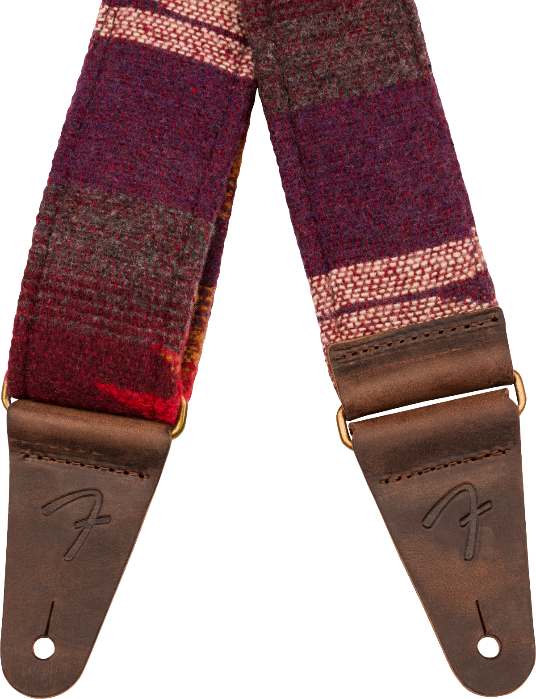 Genuine Fender 2" Wide Zion Guitar Strap, Purple Aztec 099-2132-548