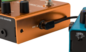 Fender Blockchain Effect Pedal Patch Cable Kit, Black, MEDIUM (12 Cables)