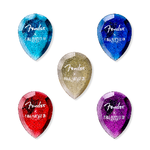 Genuine Fender Final Fantasy XIV Crystal Shard Collector Guitar Picks
