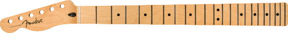 Fender Telecaster/Tele LEFT-HANDED Neck, 22 Med Jumbo/Maple/9.5"/Modern C