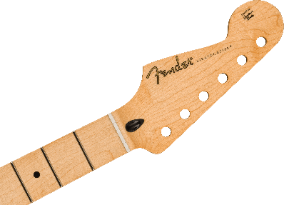 Fender Stratocaster/Strat Reverse Headstock Neck, Maple, 9.5", Modern "C"