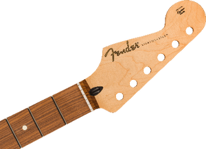 Fender Stratocaster/Strat Reverse Headstock Neck, Pau Ferro, 9.5", Modern "C"