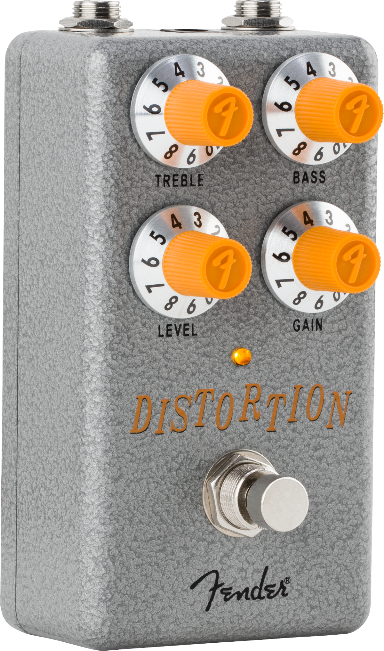 Genuine Fender Hammertone Distortion Guitar Effects Pedal