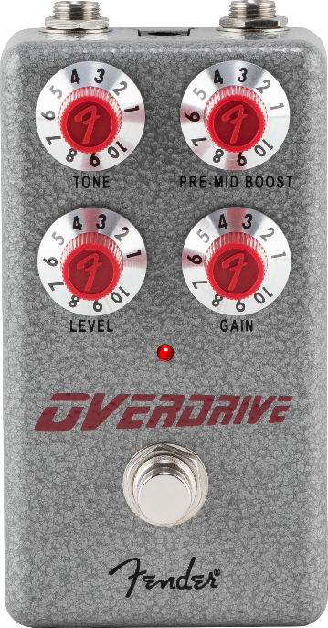 Genuine Fender Hammertone Overdrive Guitar Effects Pedal