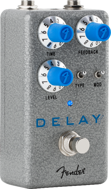 Genuine Fender Hammertone Delay Guitar Effects Pedal