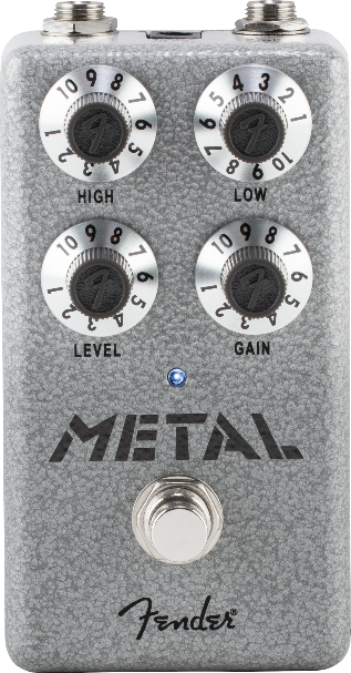 Genuine Fender Hammertone Metal Guitar Effects Pedal