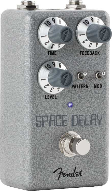 Genuine Fender Hammertone Space Delay Guitar Effects Pedal