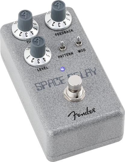 Genuine Fender Hammertone Space Delay Guitar Effects Pedal