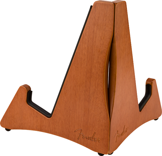 Genuine Fender Timberframe Wooden Electric Guitar Stand, Natural