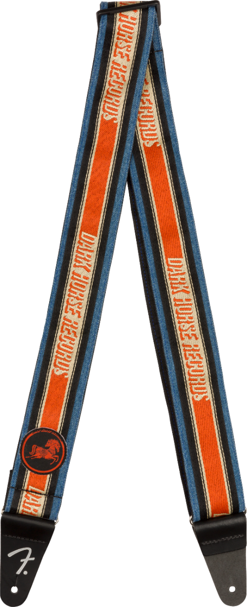 Genuine Fender GEORGE HARRISON Dark Horse Logo Guitar Strap