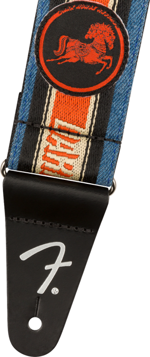 Genuine Fender GEORGE HARRISON Dark Horse Logo Guitar Strap