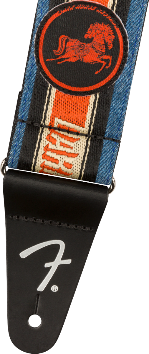 Genuine Fender GEORGE HARRISON Dark Horse Logo Guitar Strap