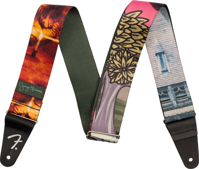 Genuine Fender GEORGE HARRISON All Things Must Pass Friar Park Guitar Strap