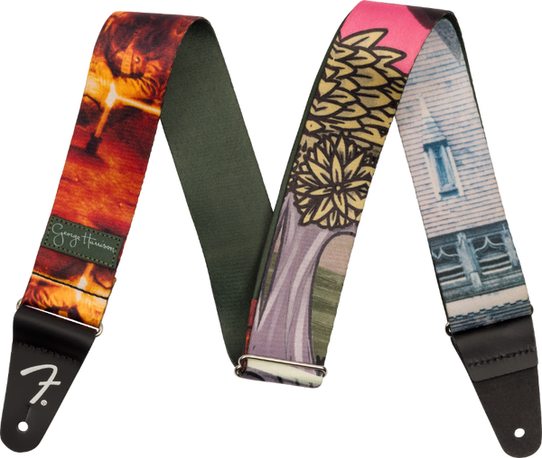 Genuine Fender GEORGE HARRISON All Things Must Pass Friar Park Guitar Strap