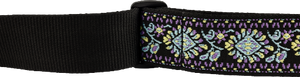 Genuine Fender 2" Pasadena Woven Guitar Strap, Blue Lotus