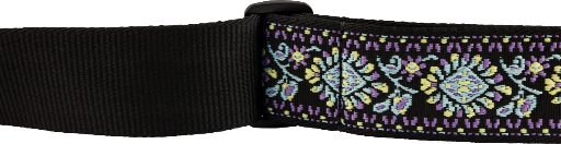 Genuine Fender 2" Pasadena Woven Guitar Strap, Blue Lotus