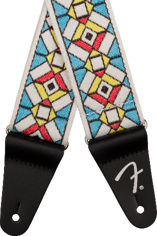 Genuine Fender 2" Pasadena Woven Guitar Guitar Strap, Cathedral