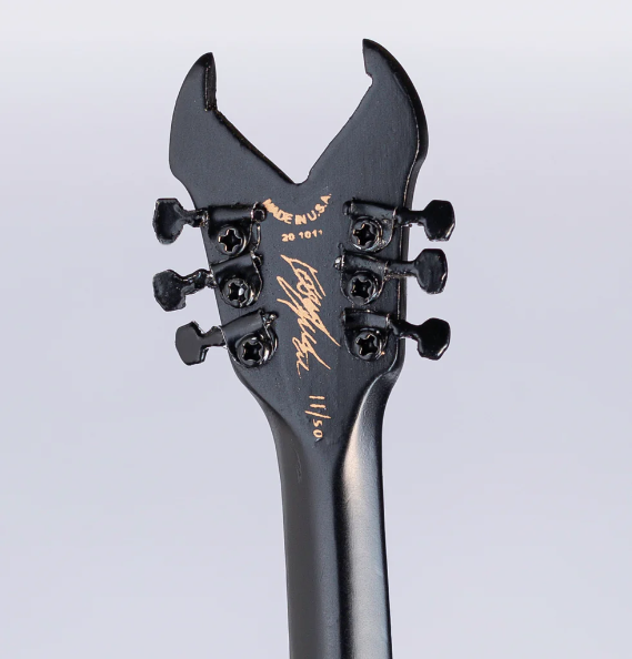AXE HEAVEN Kerry King Dean USA V Limited Edition Custom Miniature Guitar Gift