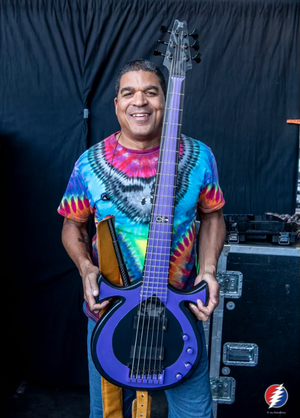 AXE HEAVEN Oteil Burbridge Signature Ankh 6 String Bass Miniature Guitar Gift