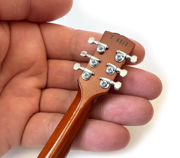 AXE HEAVEN Duane Allman 1957 Gibson Les Paul Goldtop Miniature Guitar Gift