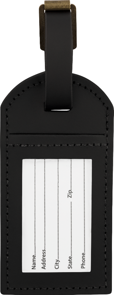 Genuine Fender Guitars Vintage Ad Luggage/Suitcase Tag, Surfer