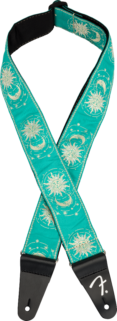 Genuine Fender American Vintage II Sun Guitar Strap, Sea Foam Green