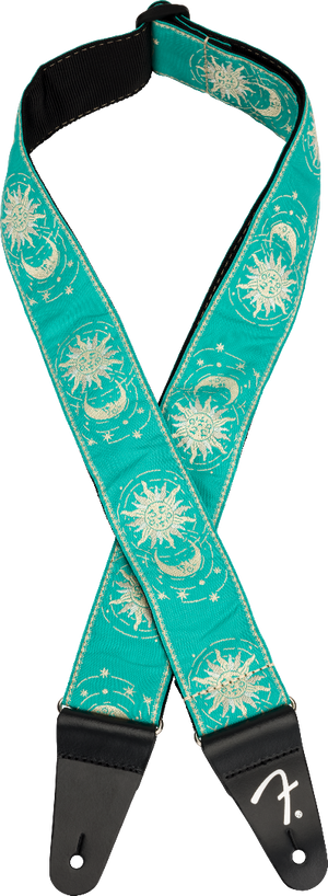 Genuine Fender American Vintage II Sun Guitar Strap, Sea Foam Green