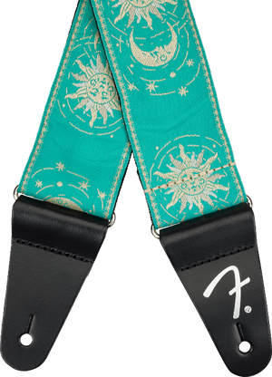 Genuine Fender American Vintage II Sun Guitar Strap, Sea Foam Green