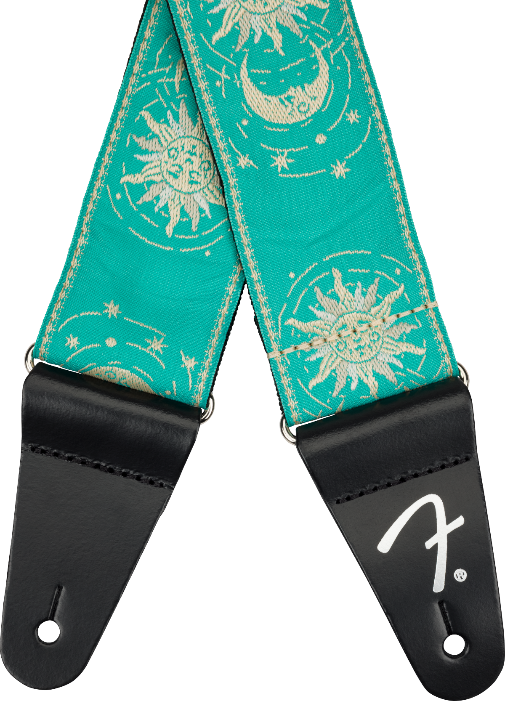 Genuine Fender American Vintage II Sun Guitar Strap, Sea Foam Green