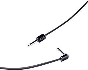 Fender Blockchain 16" Pedal Patch Cables, 3-pack, Straight/Angled