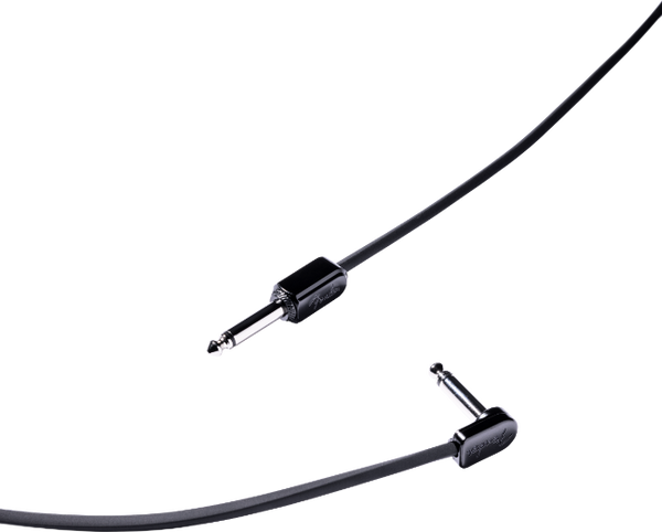 Fender Blockchain 16" Pedal Patch Cables, 3-pack, Straight/Angled