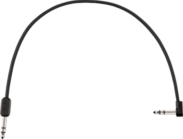 Fender Blockchain 16" Patch Cable, Stereo TRS, Straight/Angle