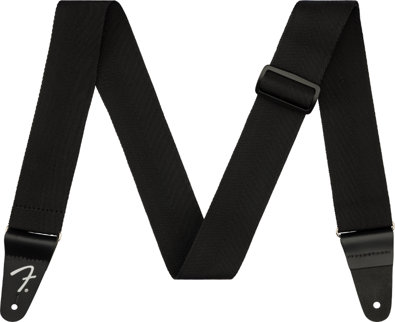 Genuine Fender Polypro Guitar Strap - BLACK