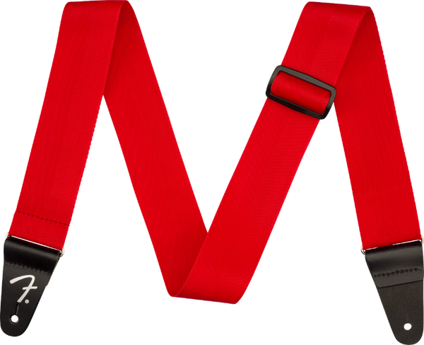 Genuine Fender Polypro Guitar Strap - RED
