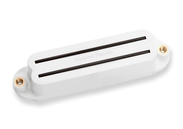 Seymour Duncan SHR-1b Hot Rails Bridge Pickup for Strat, White, 11205-02-W