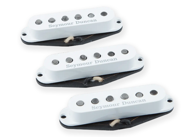 Seymour Duncan SSL-1 Vintage Staggered Strat Pickup Set, White