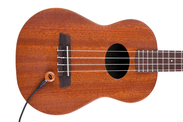 KNA Pickups UP-1 Universal Stick-on Piezo Acoustic, 1/8" to 1/4" Pickup