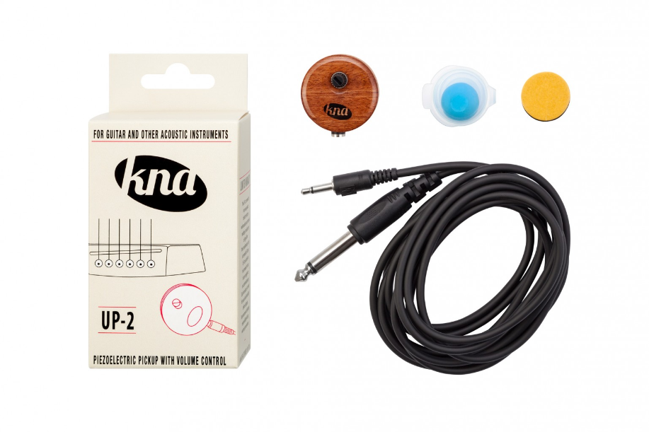 KNA Pickups UP-2 Universal Stick-on Piezo Acoustic Pickup w/ Volume Control