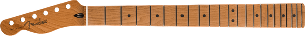 Fender LEFT-HANDED Satin Roasted Maple Tele Neck, 22 Jumbo, 12", Flat Oval