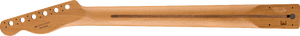 Fender Satin Roasted Maple Tele/Telecaster Neck, 22 Jumbo, 12", Flat Oval