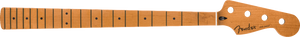 Fender Satin Roasted Maple Jazz Bass Neck, 20 Jumbo Frets, 12", Maple, Flat Oval