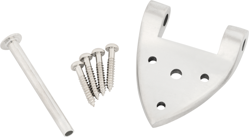 Bigsby B3/6C Gretsch Hinge with Hinge Pin and Screws, Chrome, 006-1720-006