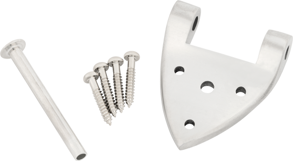 Bigsby B3/6C Gretsch Hinge with Hinge Pin and Screws, Chrome, 006-1720-006