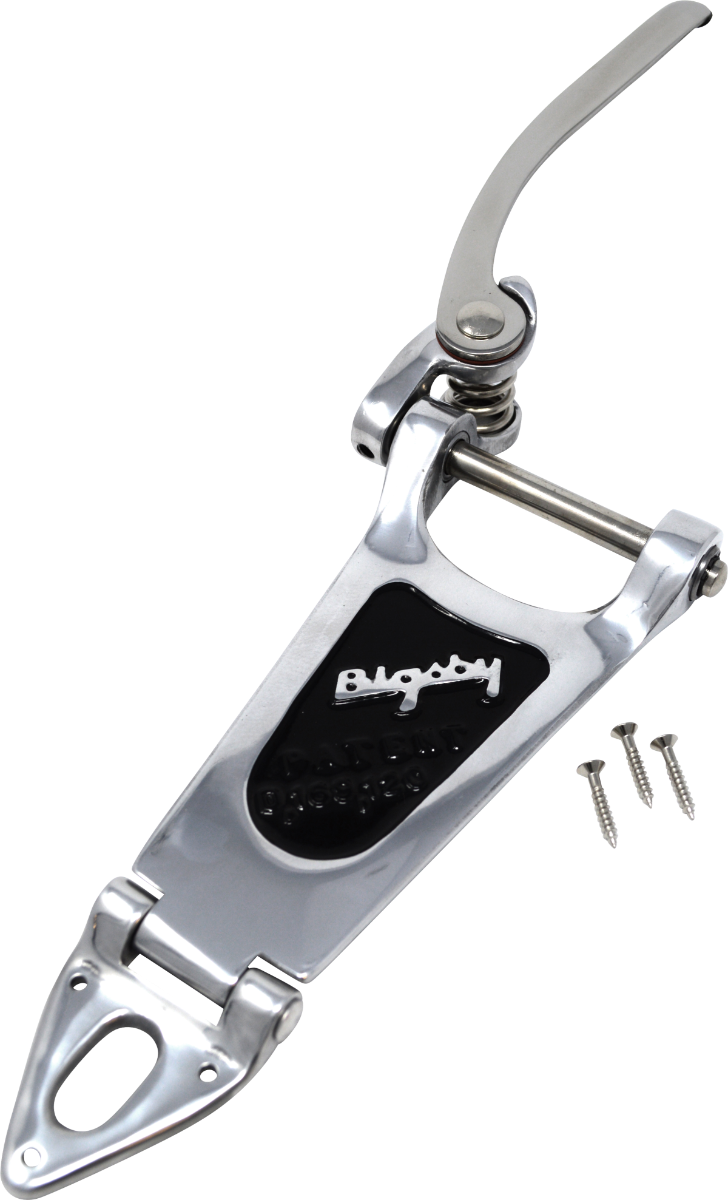 Bigsby B6LH Tailpiece Left-Handed, Polished Aluminum Chrome, 007-9941-000