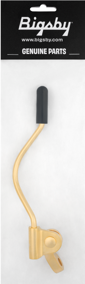 Bigsby Tremolo Arm Handle Assembly Left-Handed, Chet Atkins, Wire Style, Gold